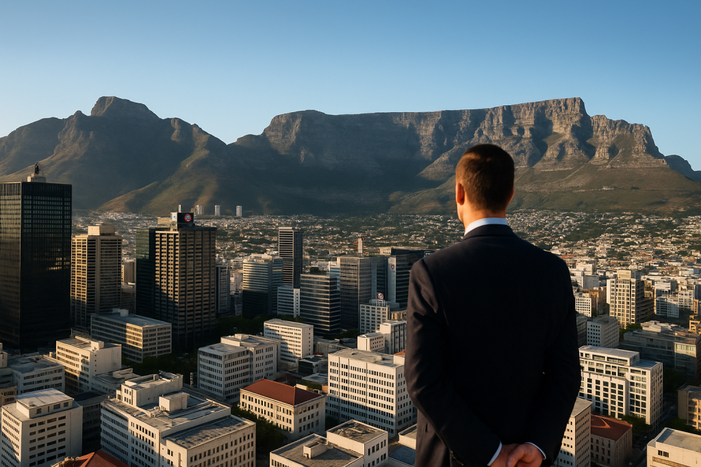 financial tourism in South Africa